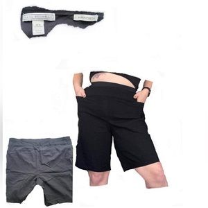 Black Dana Buchman SuperStretch Womens Plus 3x Regular Womens Dress Shorts